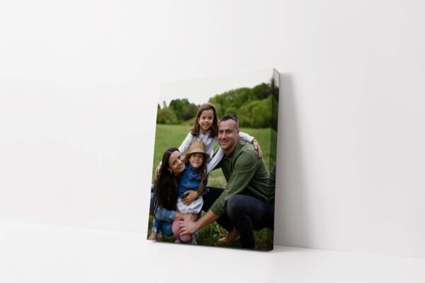 Family Photo Canvas 20x25cm