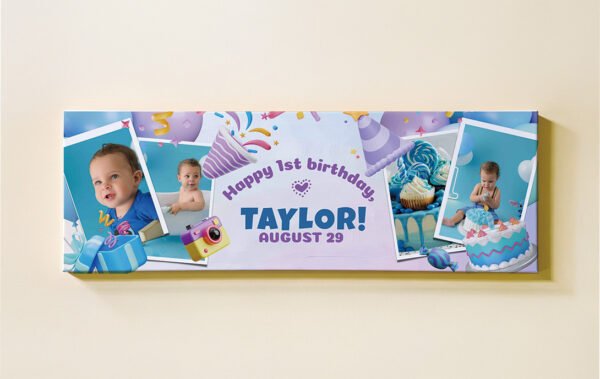 90x30 cm horizontal banner sign